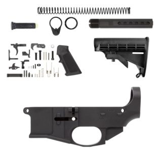 Premium Fire/Safe Marked Billet 80% Lower Assembly